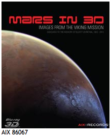Image of new Mars in 3-D on Blu-ray available at AIX